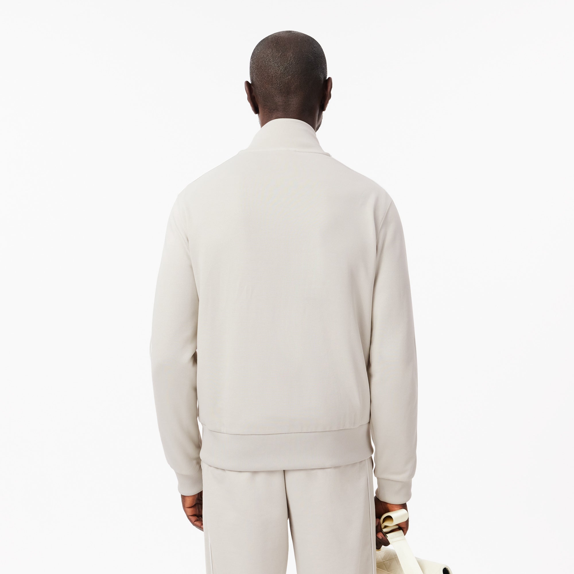 Paris Pique Zip Front Track Jacket-SH1457