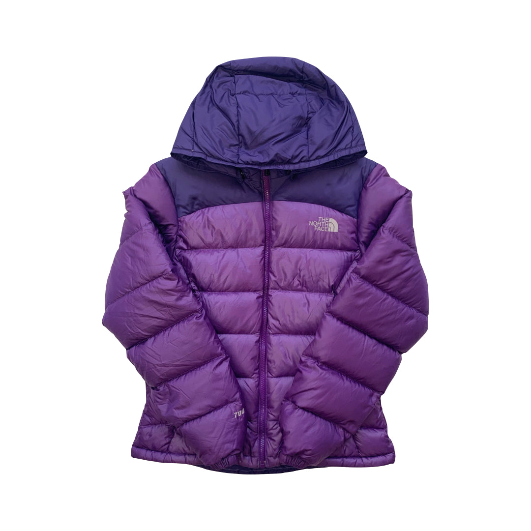 The North Face Womens Purple Puffer Jacket