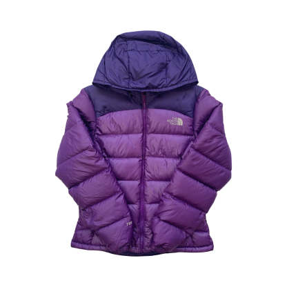 The North Face Womens Purple Puffer Jacket