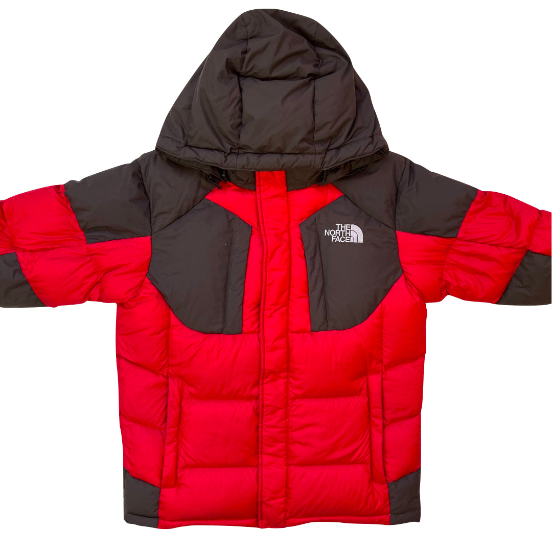 The North Face Red & Brown Summit Series Puffer Jacket