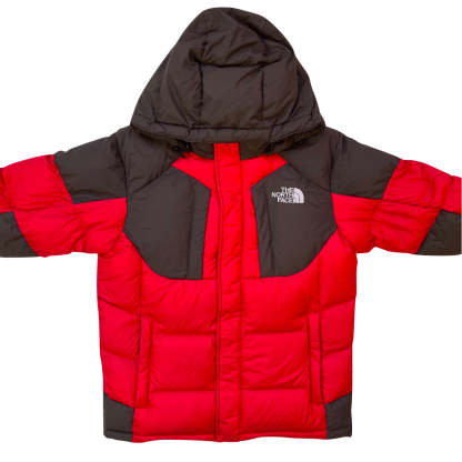 The North Face Red & Brown Summit Series Puffer Jacket