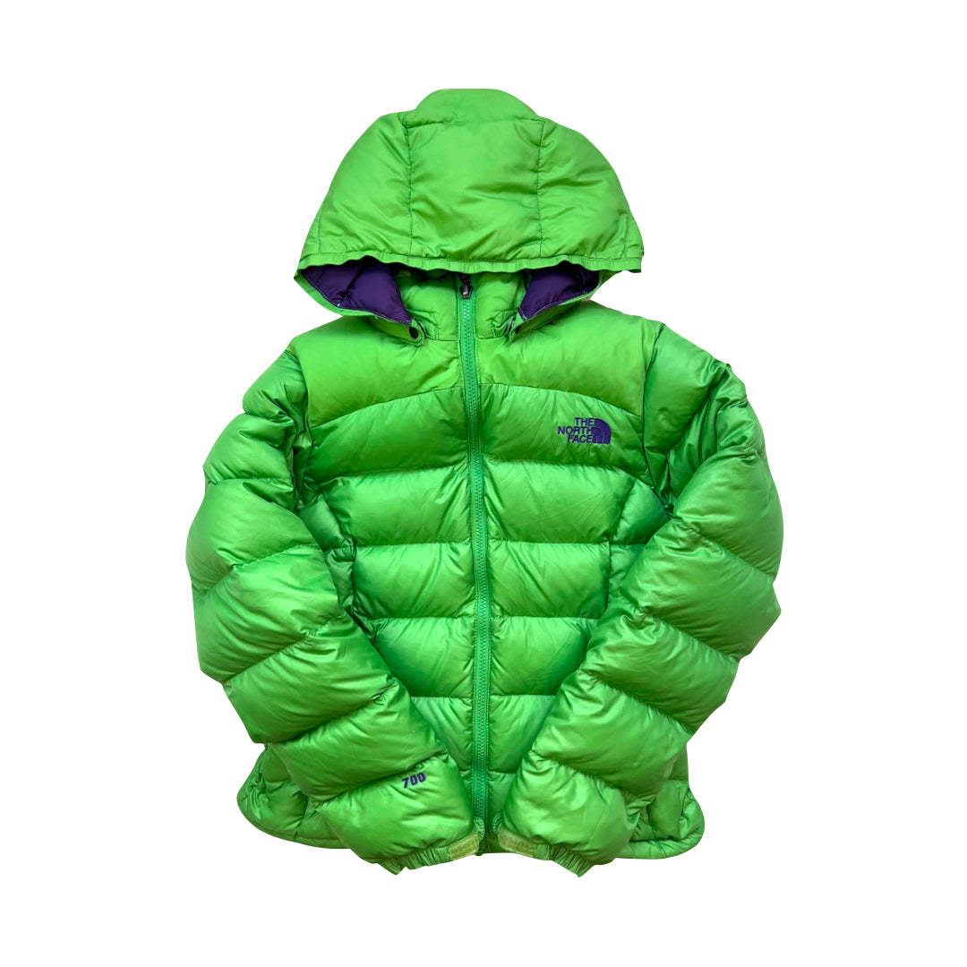 The North Face Women's Lime Green Puffer Jacket