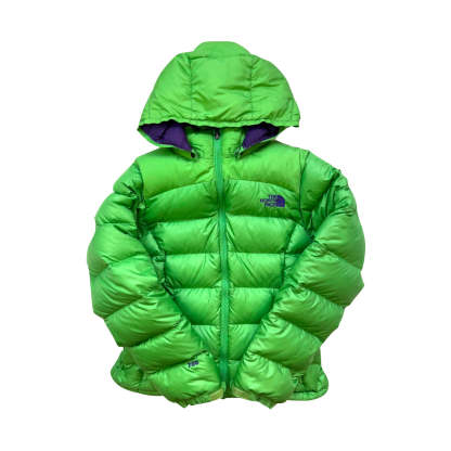 The North Face Women's Lime Green Puffer Jacket