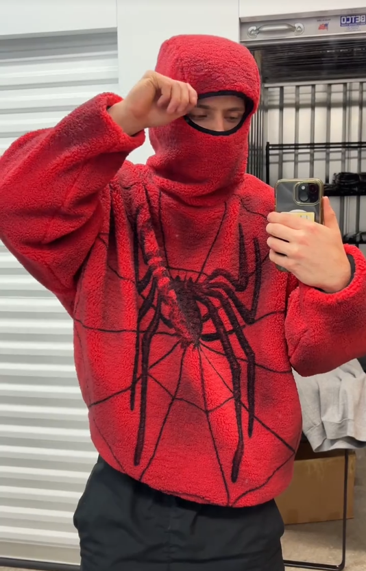Spidey fleece hoodie