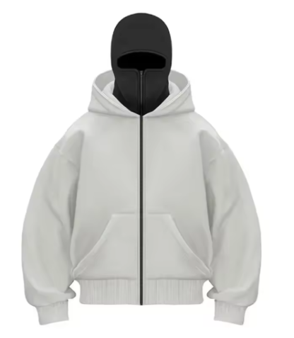 Masked Zipped Hoddies