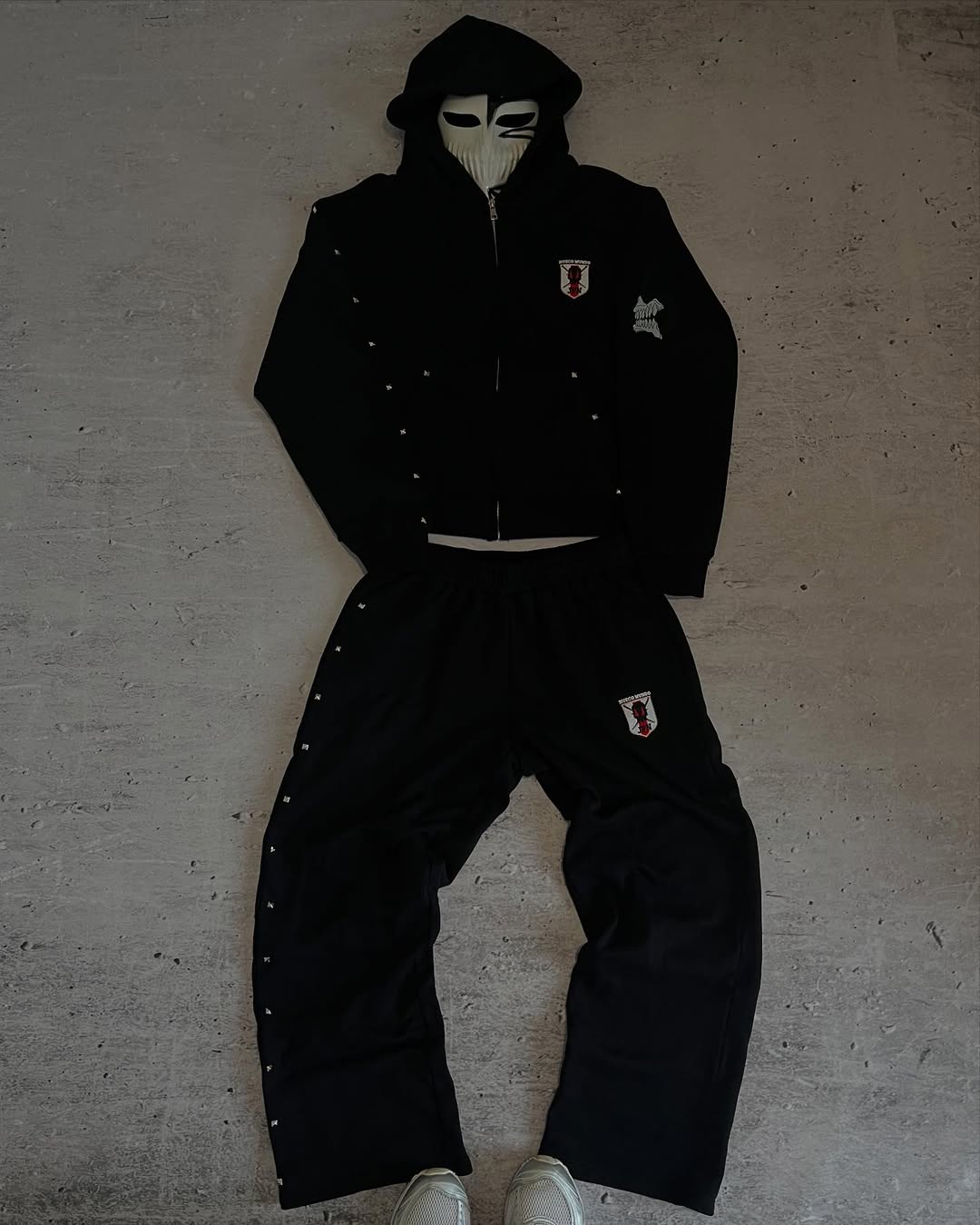 GRIMMJOW ZIP UP HOODIE SET