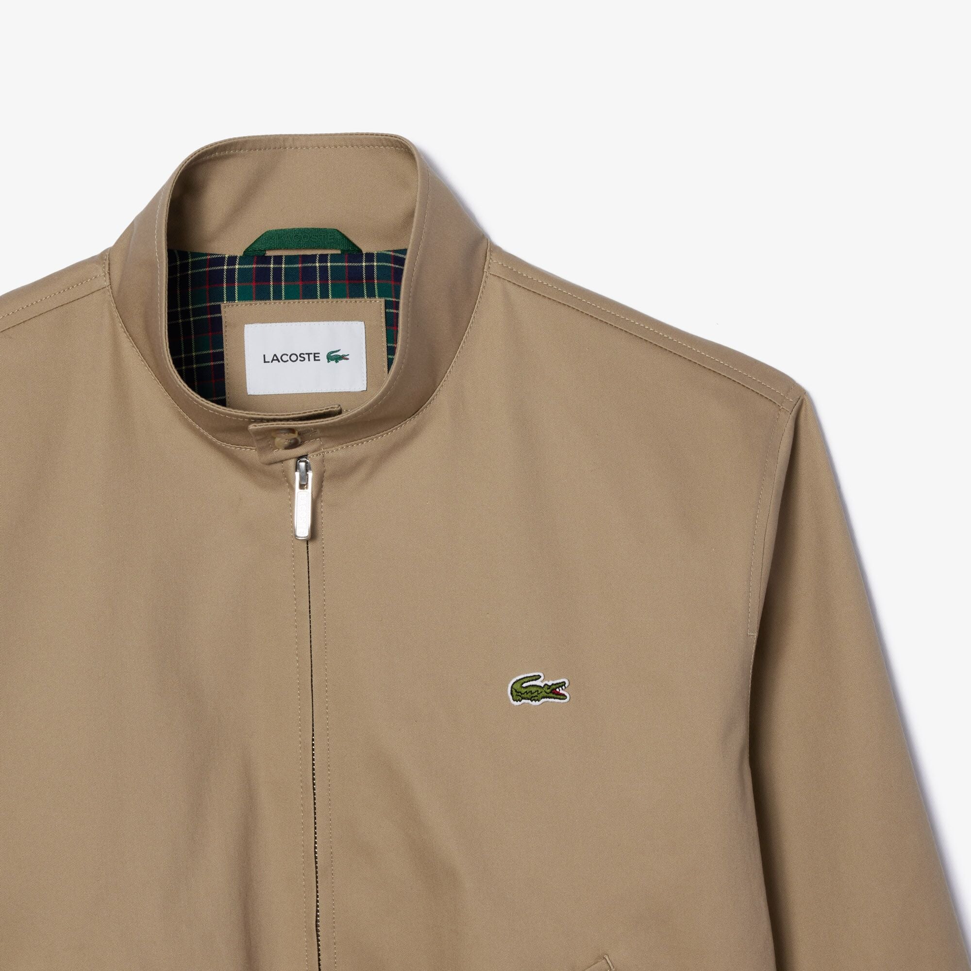 Water-Repellent Twill Harrington Jacket-BH7186