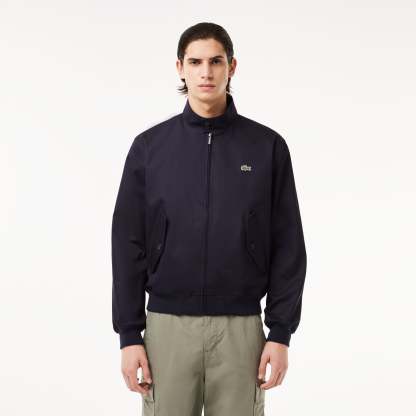 Water-Repellent Twill Harrington Jacket-BH7186