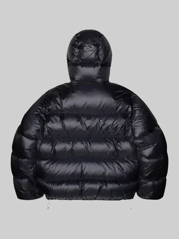 Stussy Black Puffer Jacket