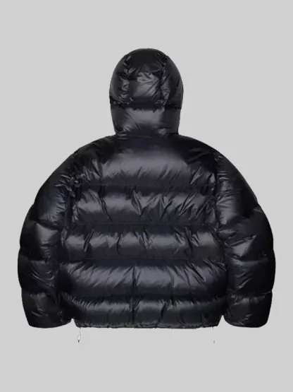 Stussy Black Puffer Jacket