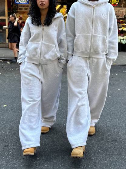 Heavy sweatshirt suit