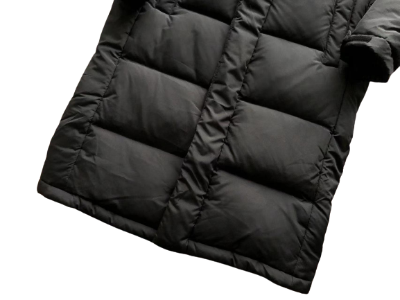  Black Long Puffer Jacket