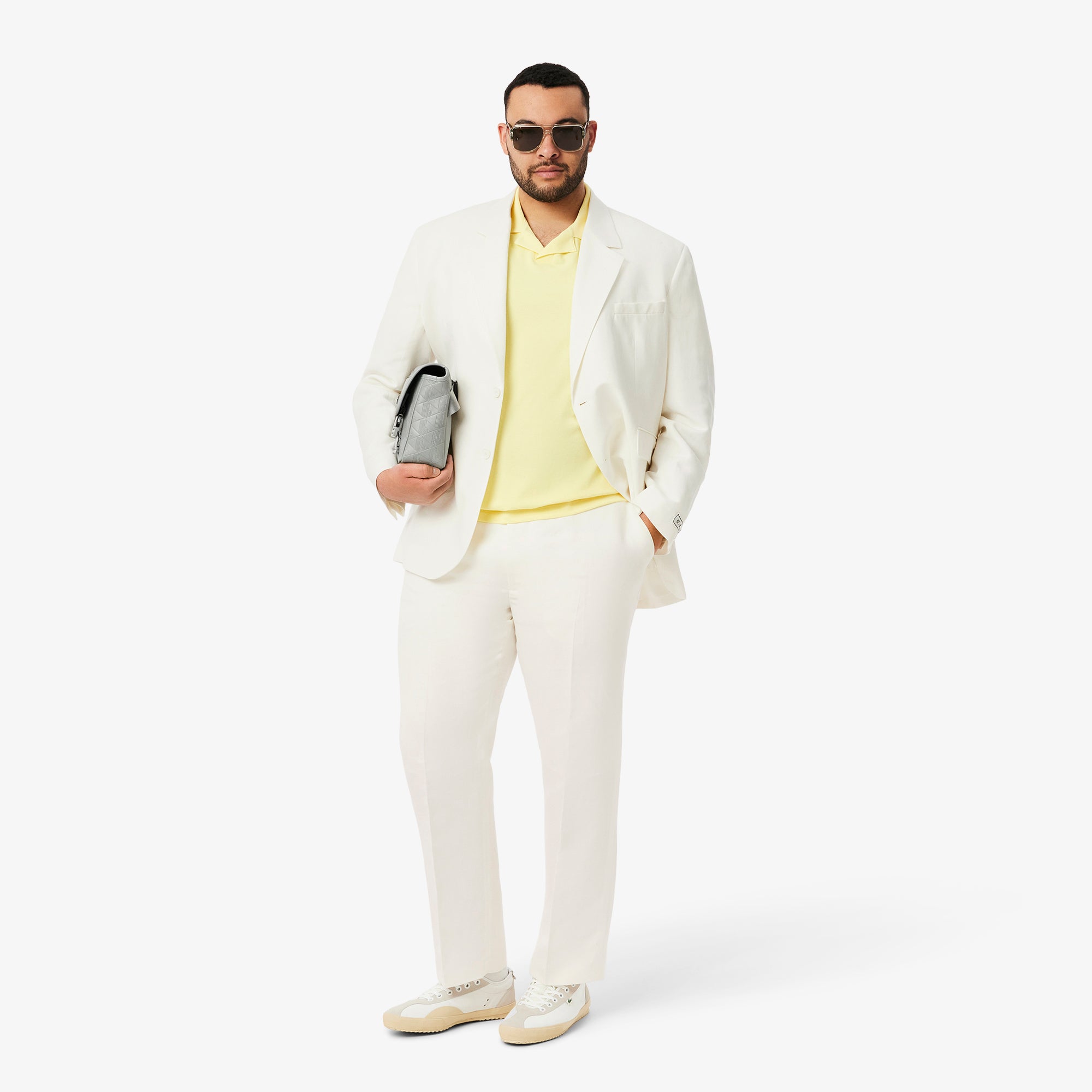 Linen Blend Blazer-VH0443