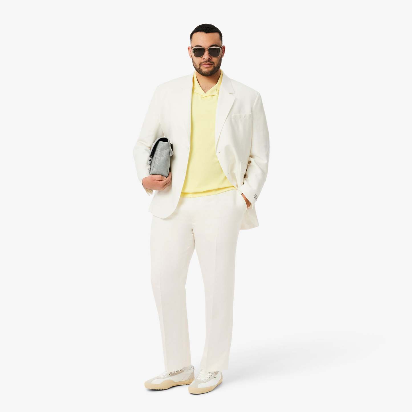 Linen Blend Blazer-VH0443