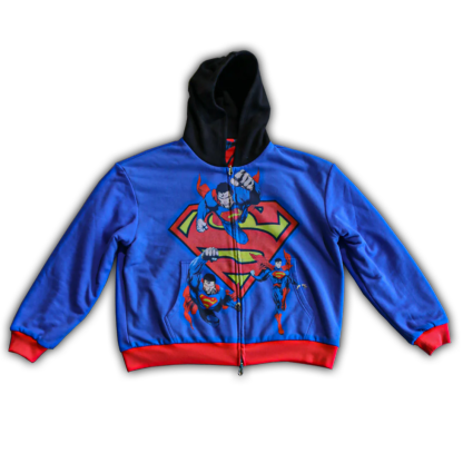 Spider-Man Superman Reversible Zip-Up