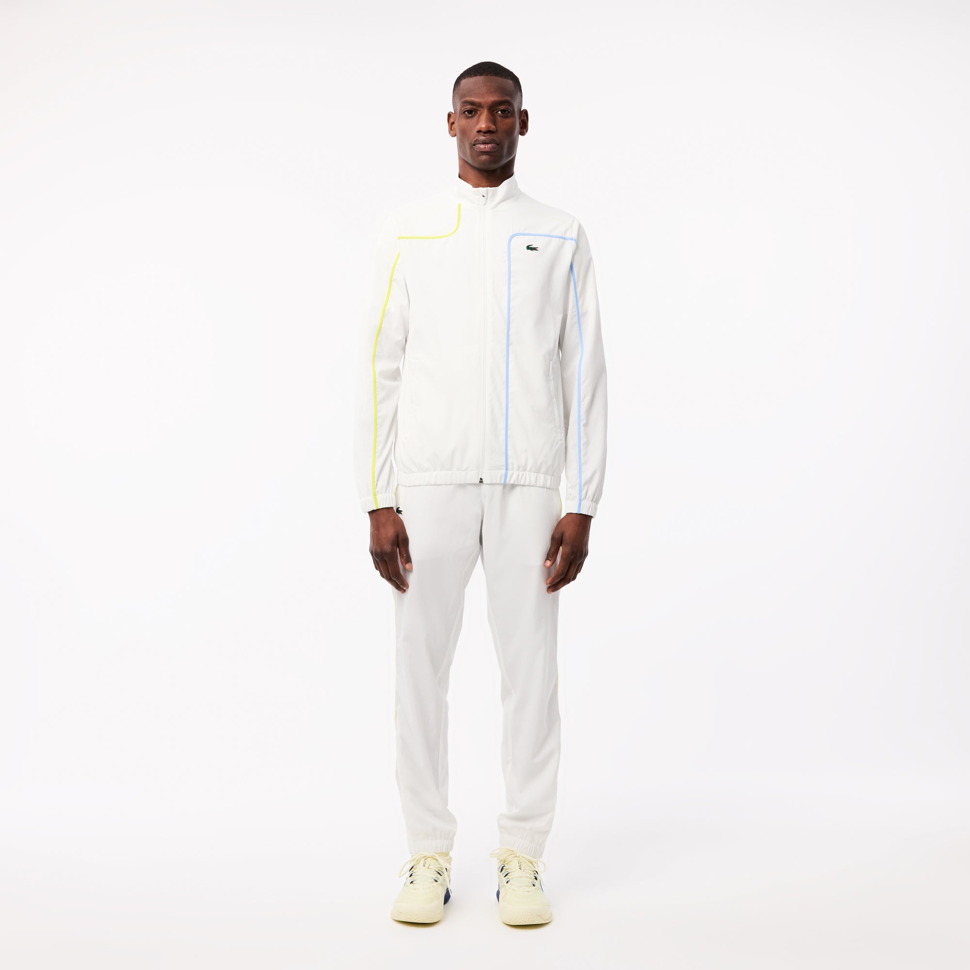 Colour-Block Tennis Tracksuit-WH7573
