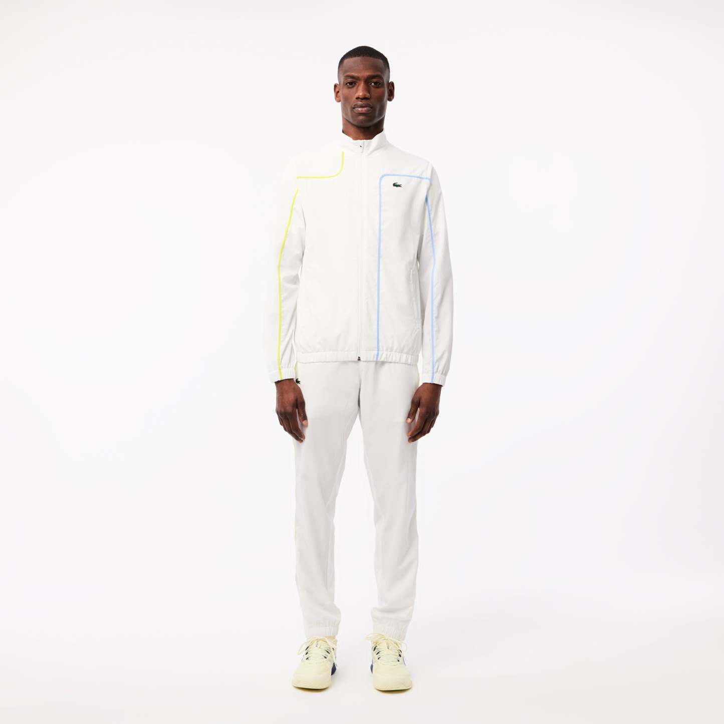Colour-Block Tennis Tracksuit-WH7573