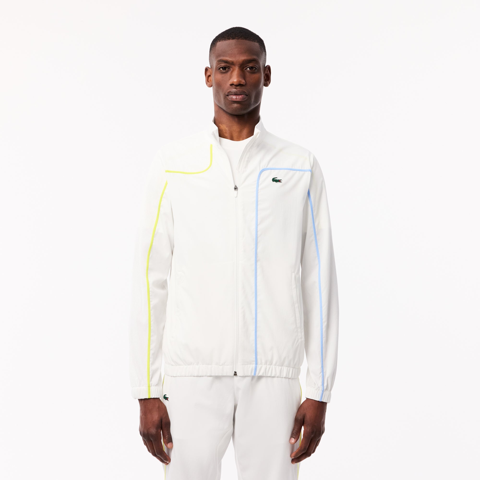 Colour-Block Tennis Tracksuit-WH7573