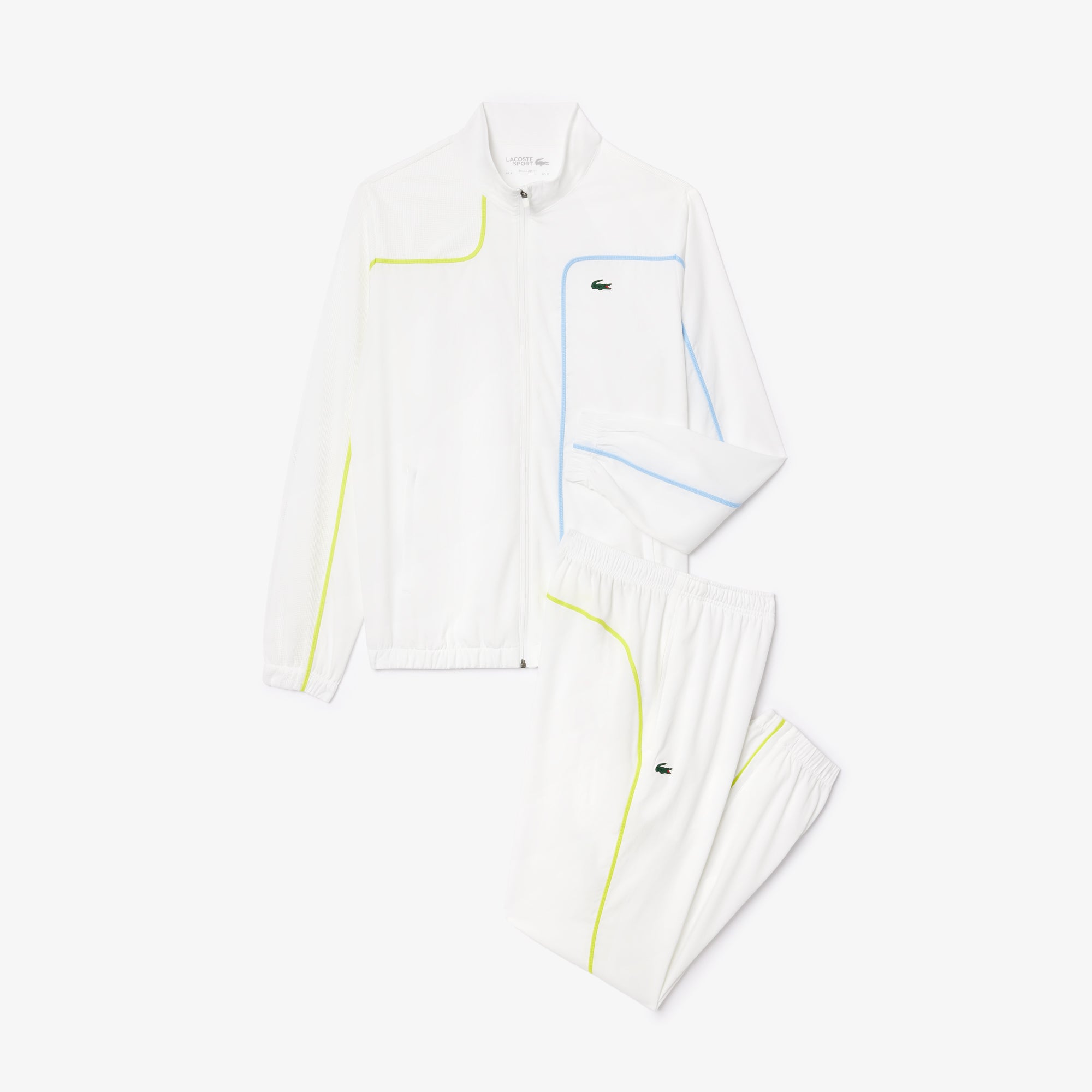 Colour-Block Tennis Tracksuit-WH7573