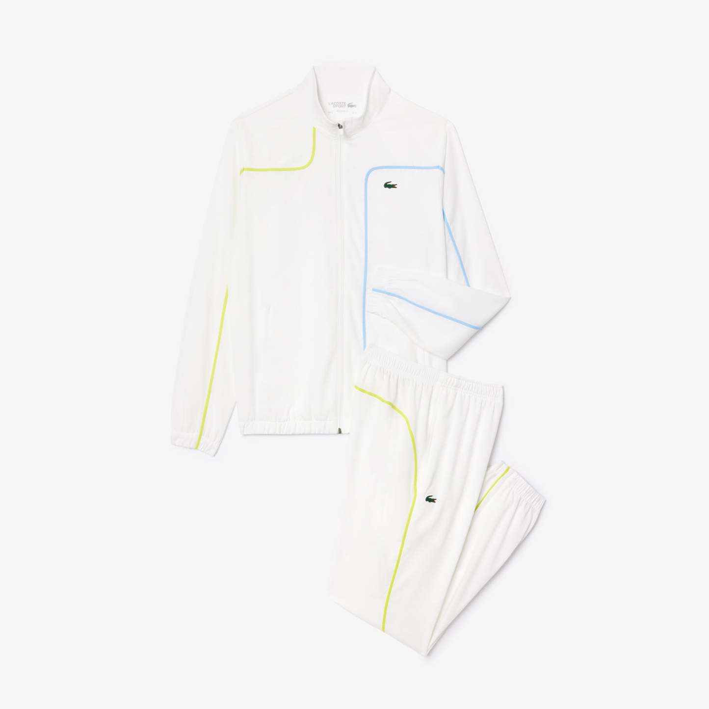 Colour-Block Tennis Tracksuit-WH7573