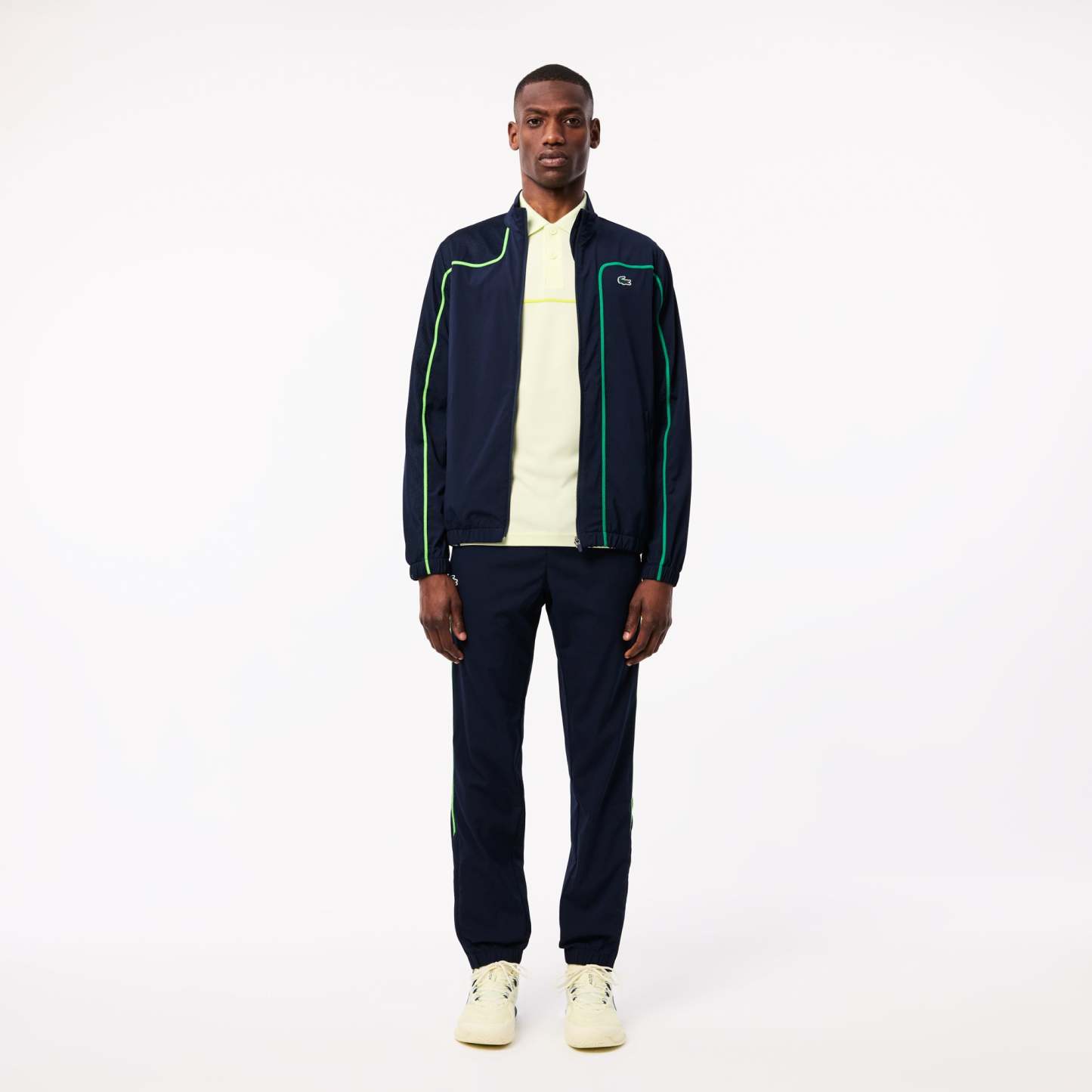 Colour-Block Tennis Tracksuit-WH7573