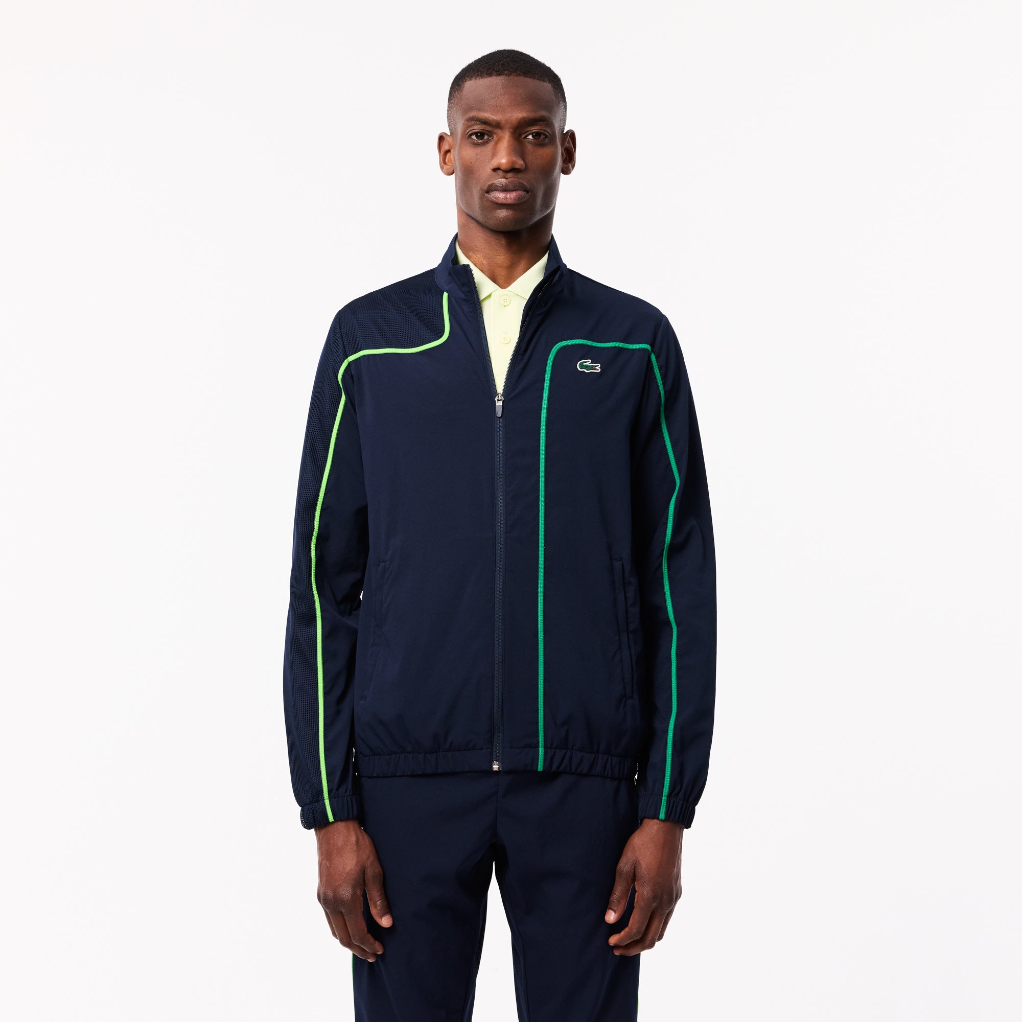 Colour-Block Tennis Tracksuit-WH7573