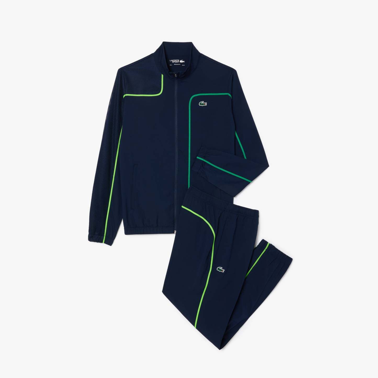 Colour-Block Tennis Tracksuit-WH7573