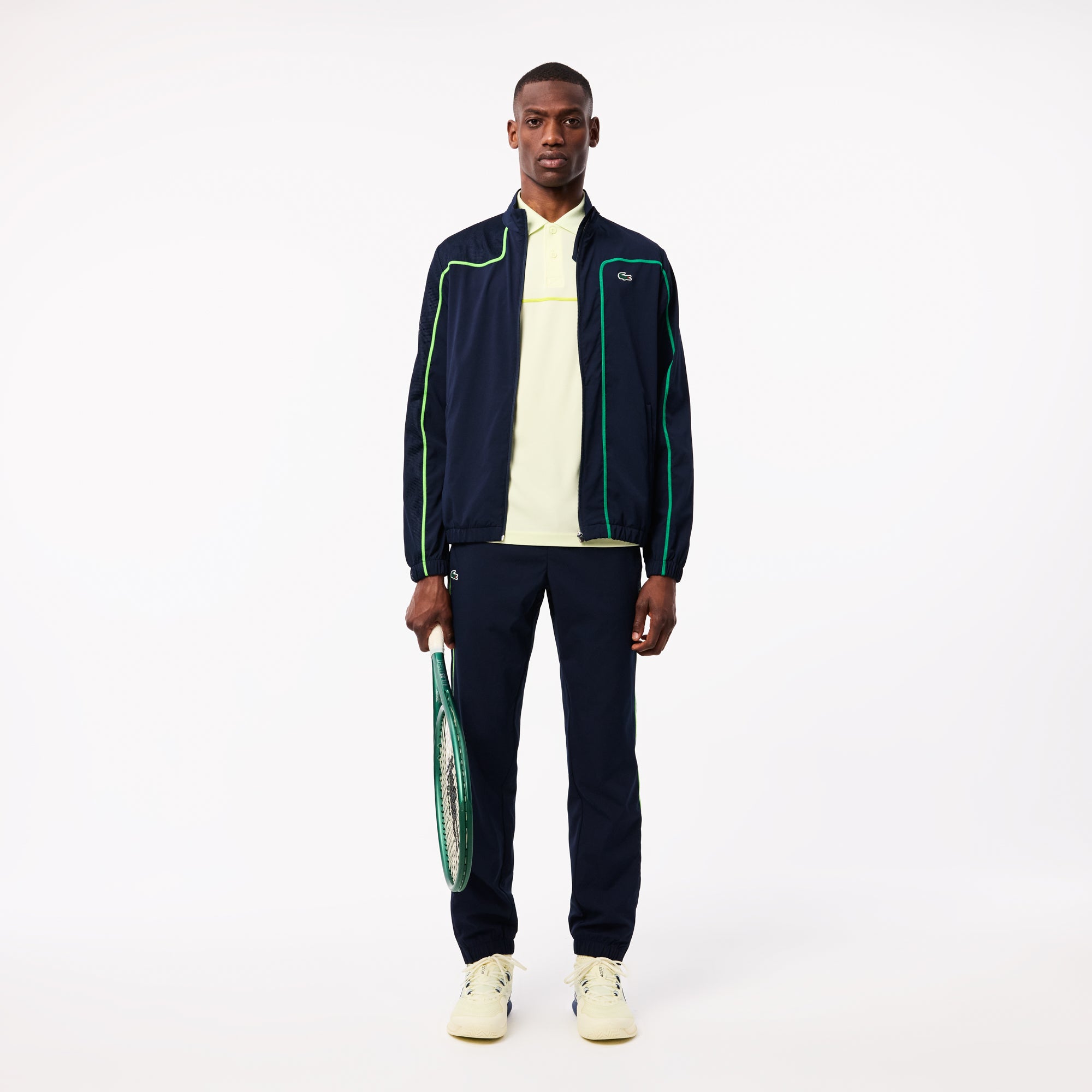 Colour-Block Tennis Tracksuit-WH7573