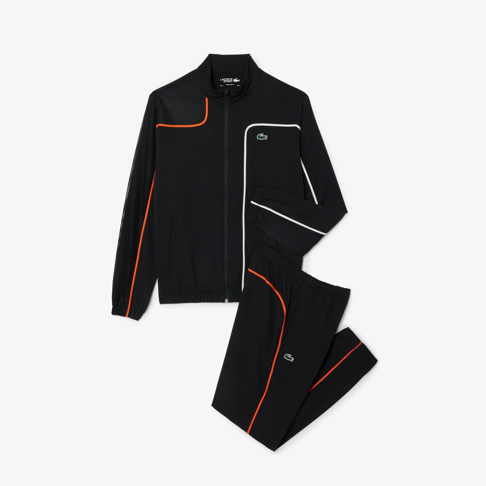 Colour-Block Tennis Tracksuit-WH7573