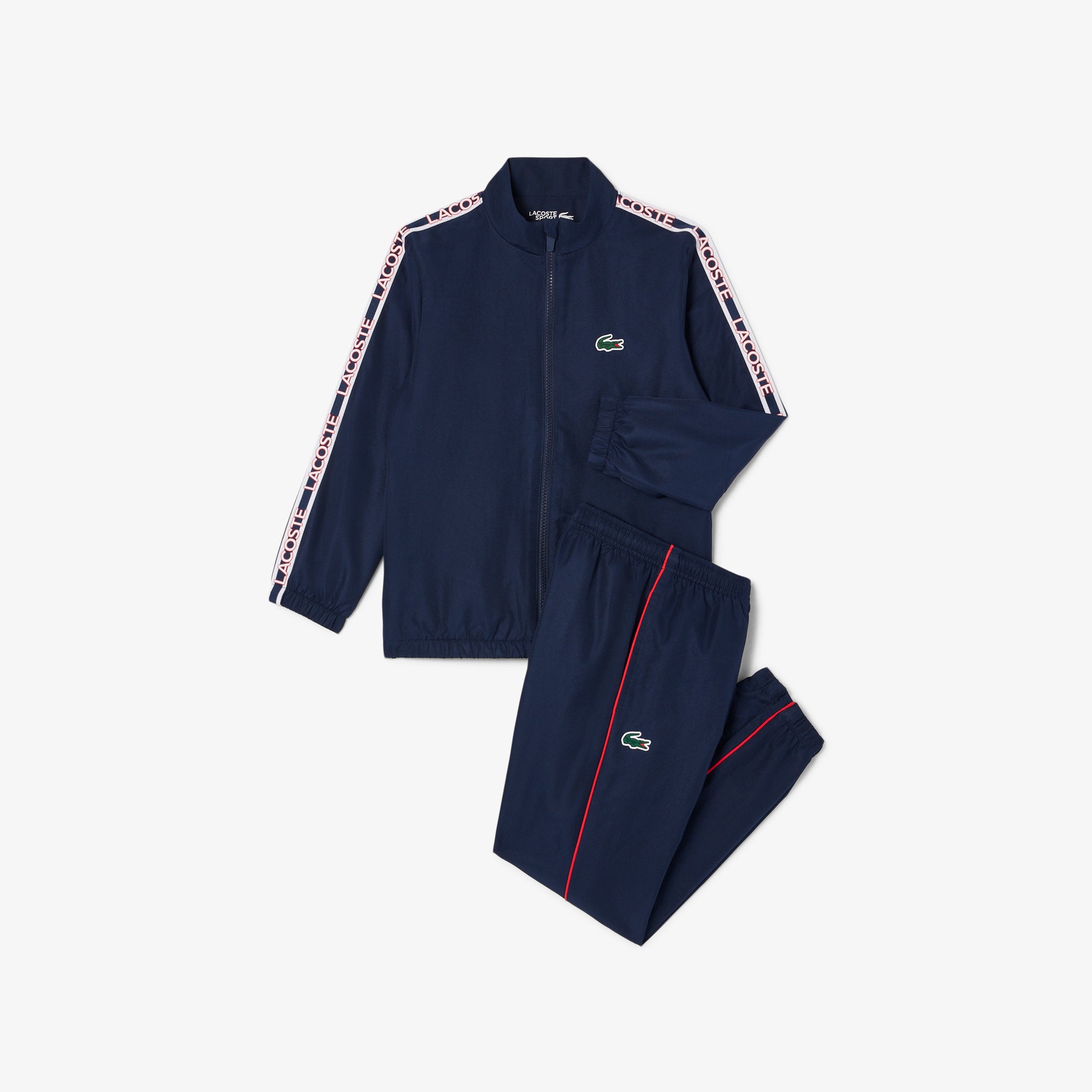 Lightweight Diamond Taffeta Tennis Tracksuit-WJ8484