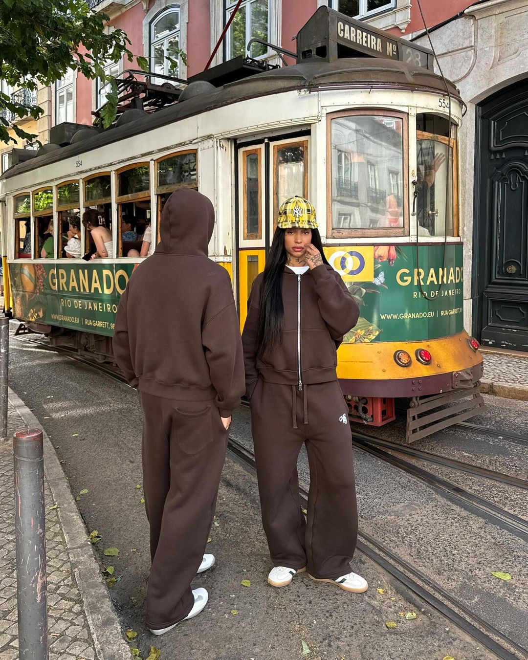 Heavy sweatshirt suit