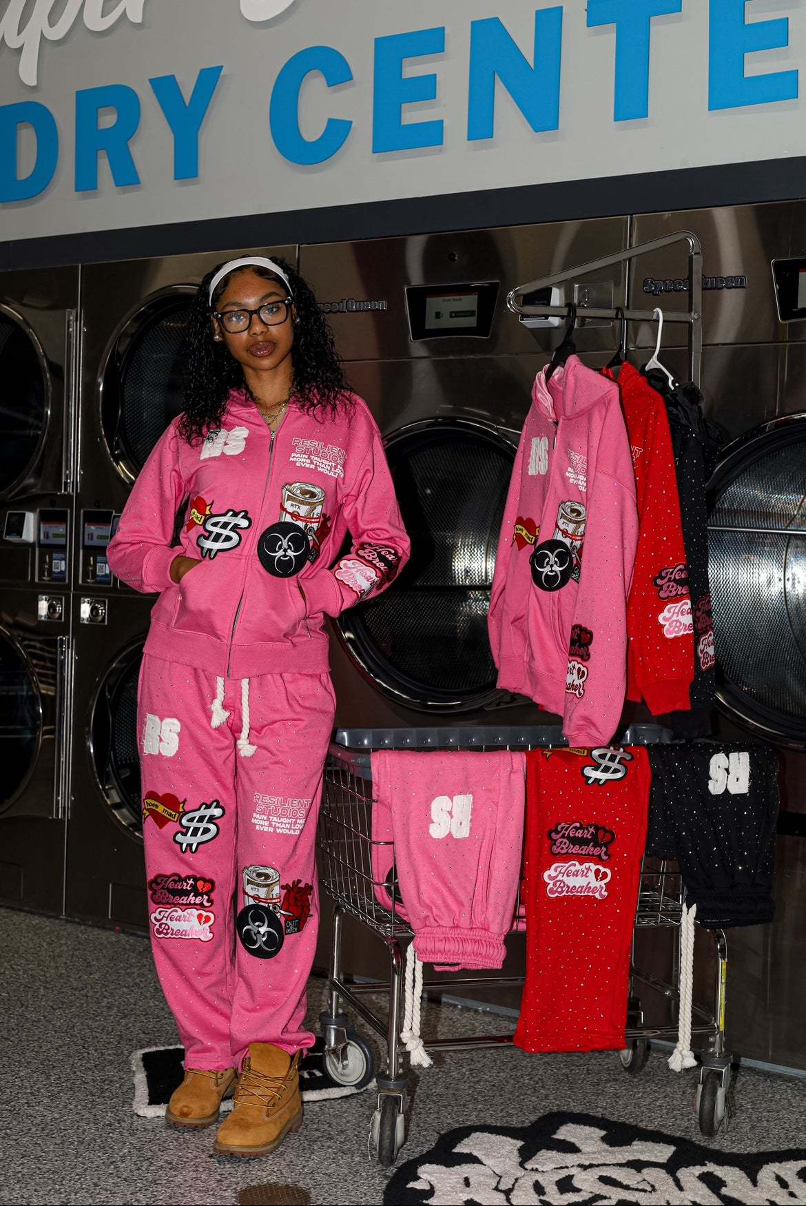 RS SWEATSUIT- PINK