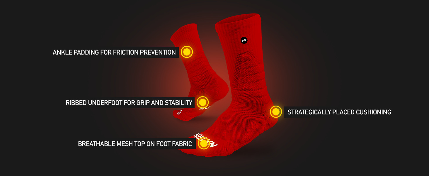 NXTRND Crew Sock Hotspot