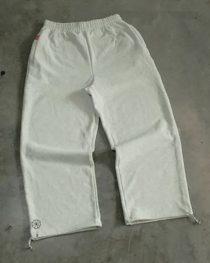 LFR Wide Leg Joggers in Noir