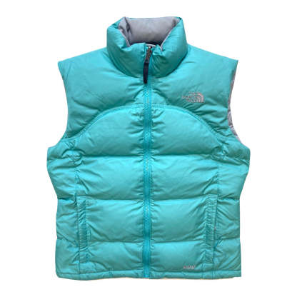 The North Face Women's Mint/Teal Green Gilet Puffer Jacket