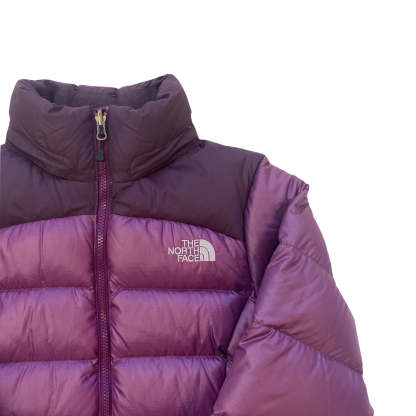 The North Face Womens Purple Puffer Jacket