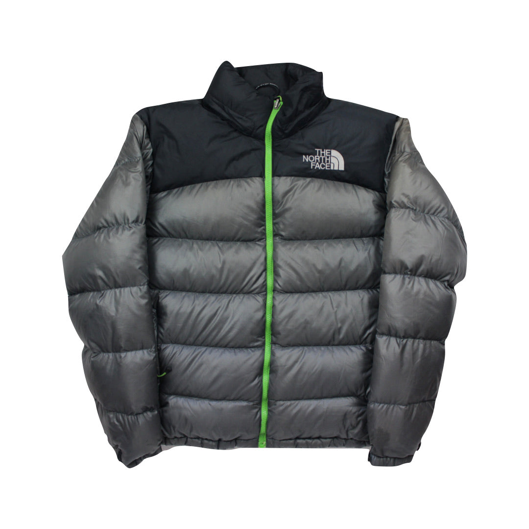 The North Face Grey N2 Puffer Jacket WITH STAIN