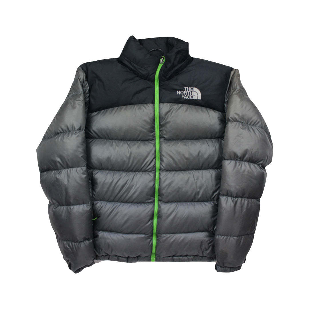 The North Face Grey N2 Puffer Jacket WITH STAIN