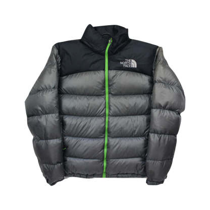The North Face Grey N2 Puffer Jacket WITH STAIN