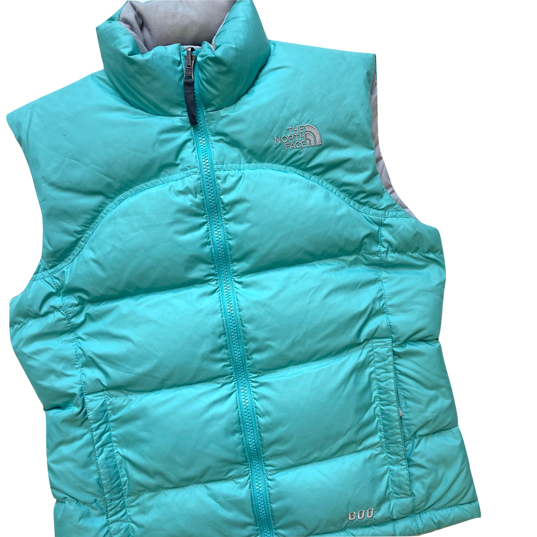 The North Face Women's Mint/Teal Green Gilet Puffer Jacket