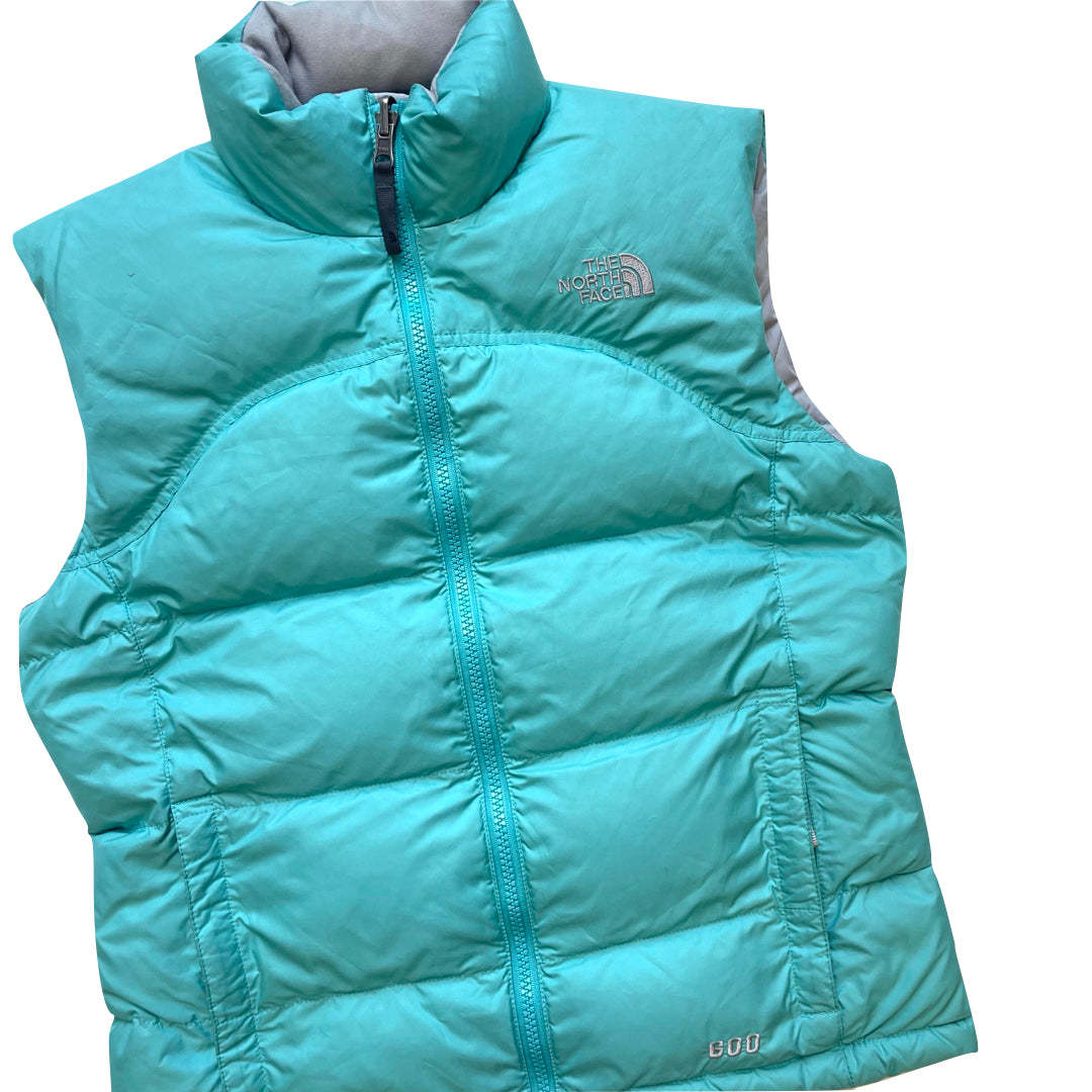 The North Face Women's Mint/Teal Green Gilet Puffer Jacket