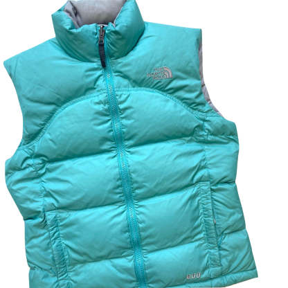 The North Face Women's Mint/Teal Green Gilet Puffer Jacket