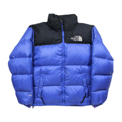 The North Face Light Purple Puffer Jacket WITH STAIN & REPAIR
