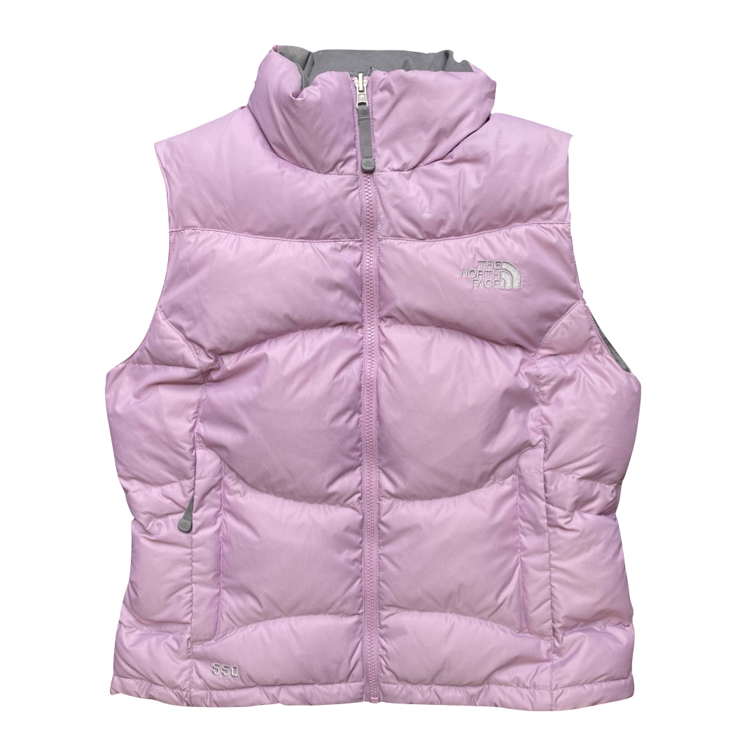 The North Face Women’s Baby Pink / Lilac Gilet Puffer Jacket
