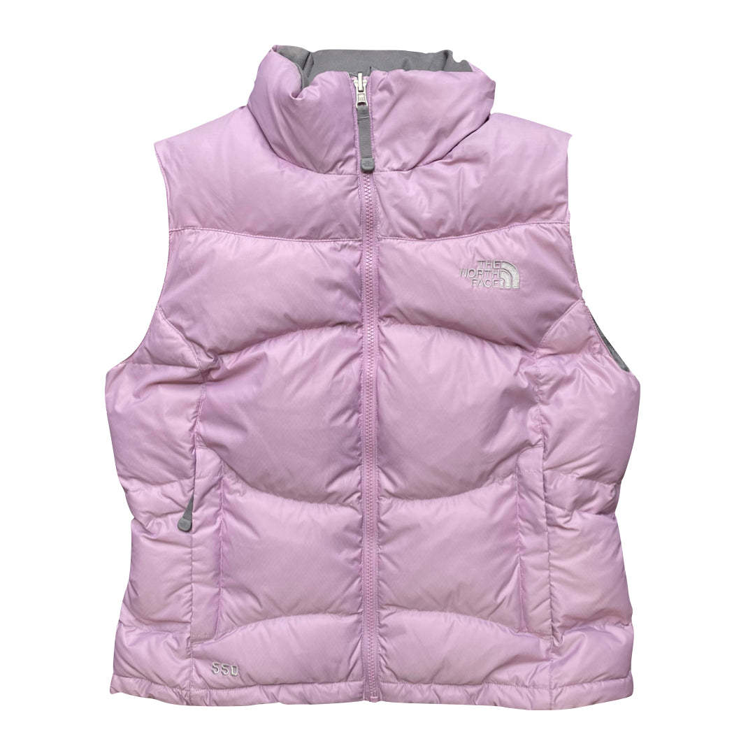 The North Face Women’s Baby Pink / Lilac Gilet Puffer Jacket
