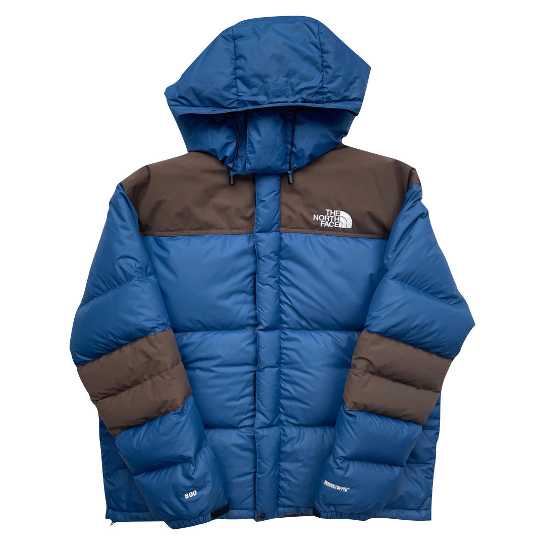 The North Face Blue & Brown Baltoro Puffer Jacket