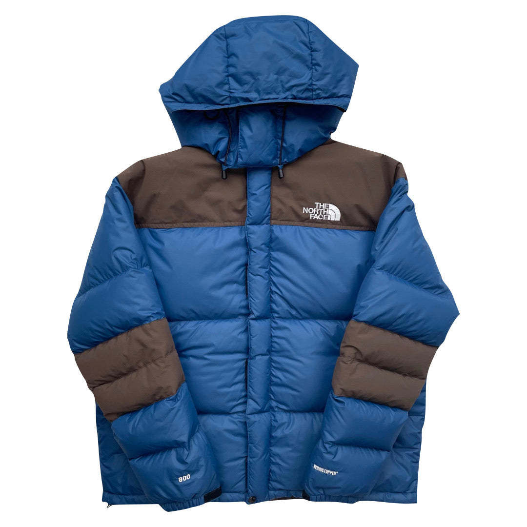 The North Face Blue & Brown Baltoro Puffer Jacket