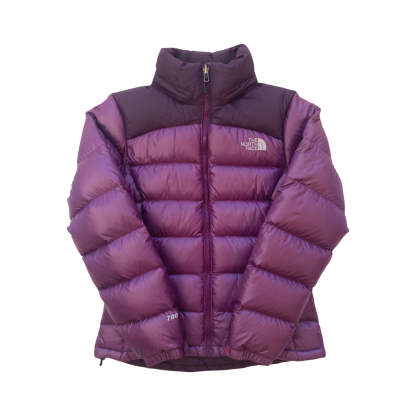 The North Face Womens Purple Puffer Jacket