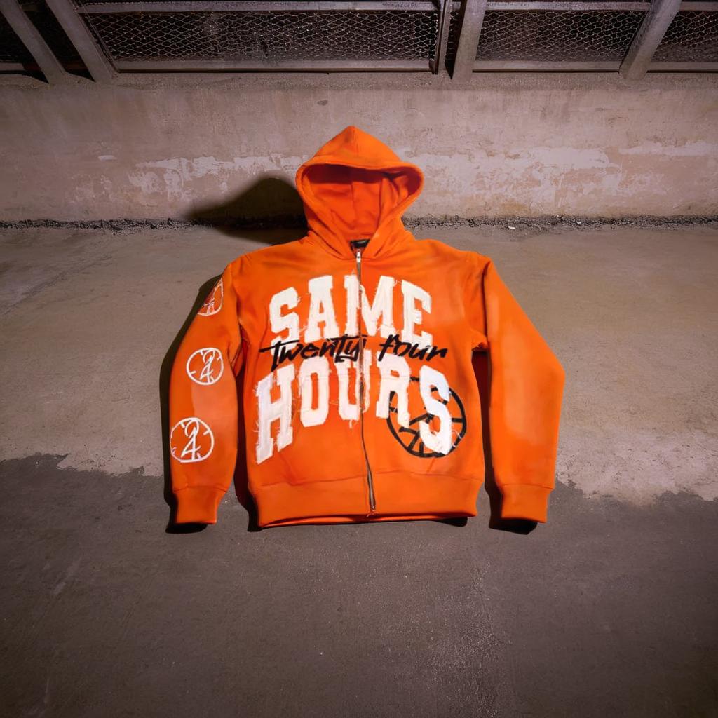 Unisex SAME HOURS Zip-Up Hoodie