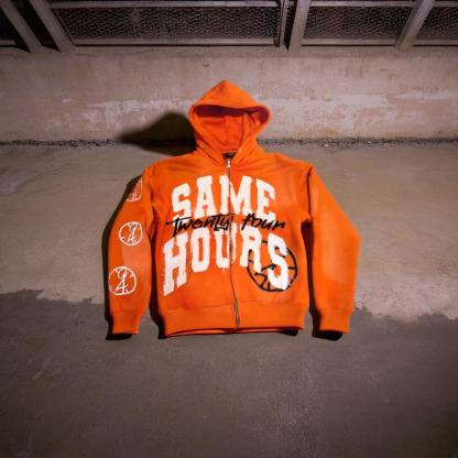 Unisex SAME HOURS Zip-Up Hoodie